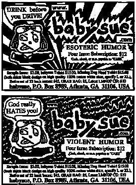 baby sue comics ad